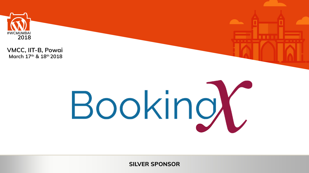 Booking X Sponsors WordCamp Mumbai 2018