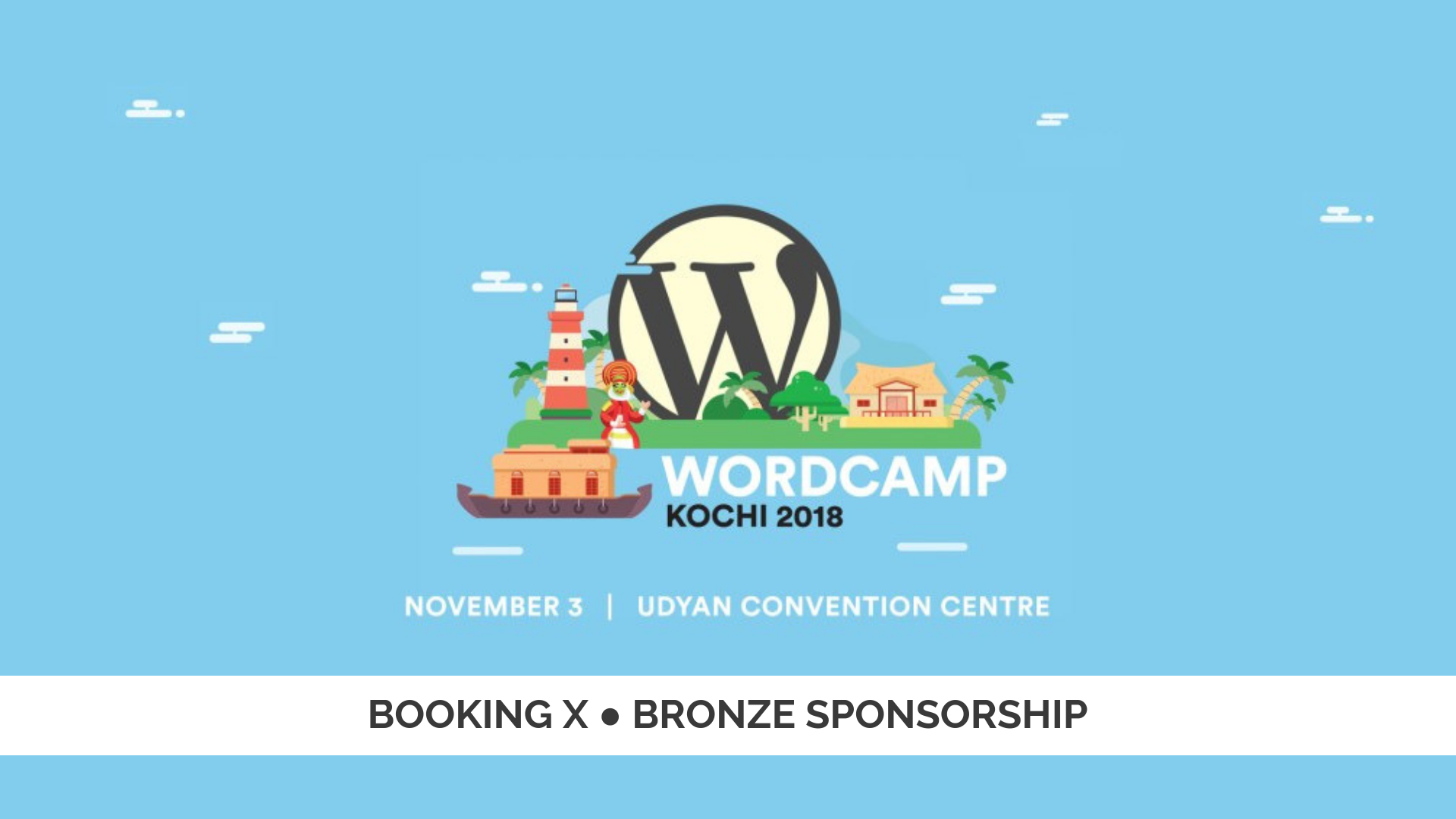 Booking X Sponsors WordCamp Kochi 2018