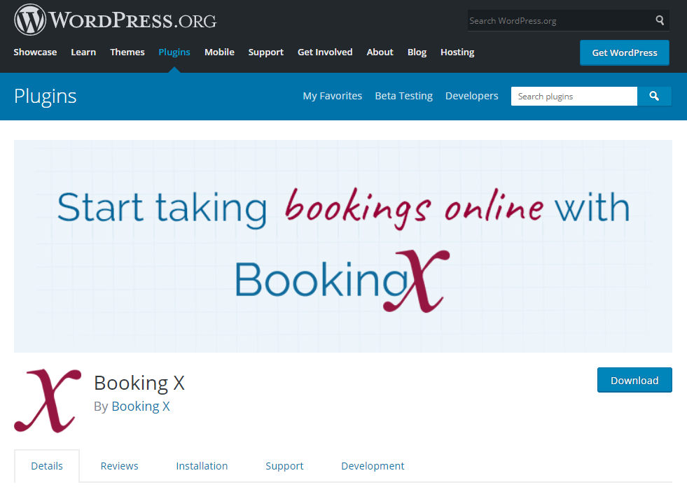 Booking X Is Now Available On The WordPress Repo